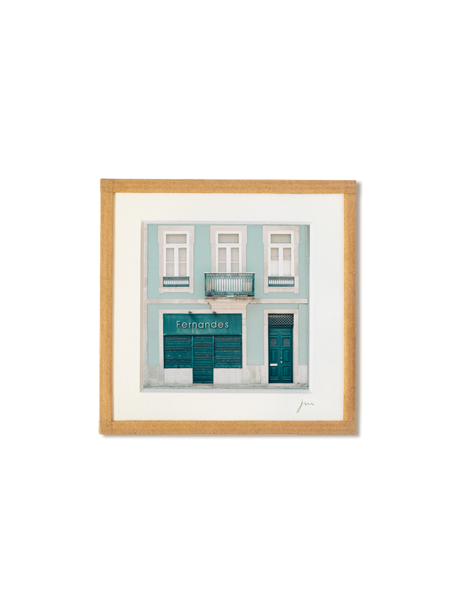 Façade #1 - tirage photo encadré