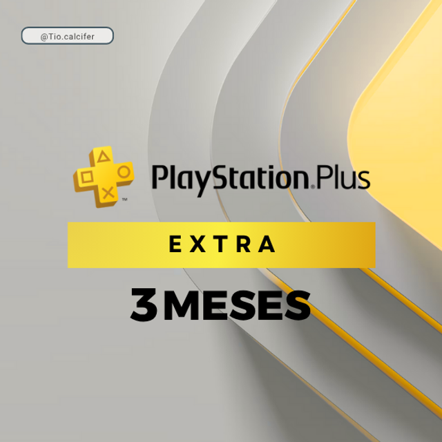 PS Plus Extra 3 meses