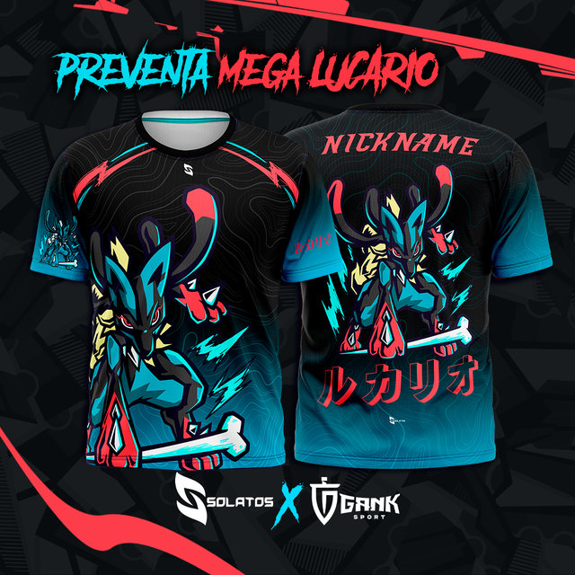 Polera MegaLucario