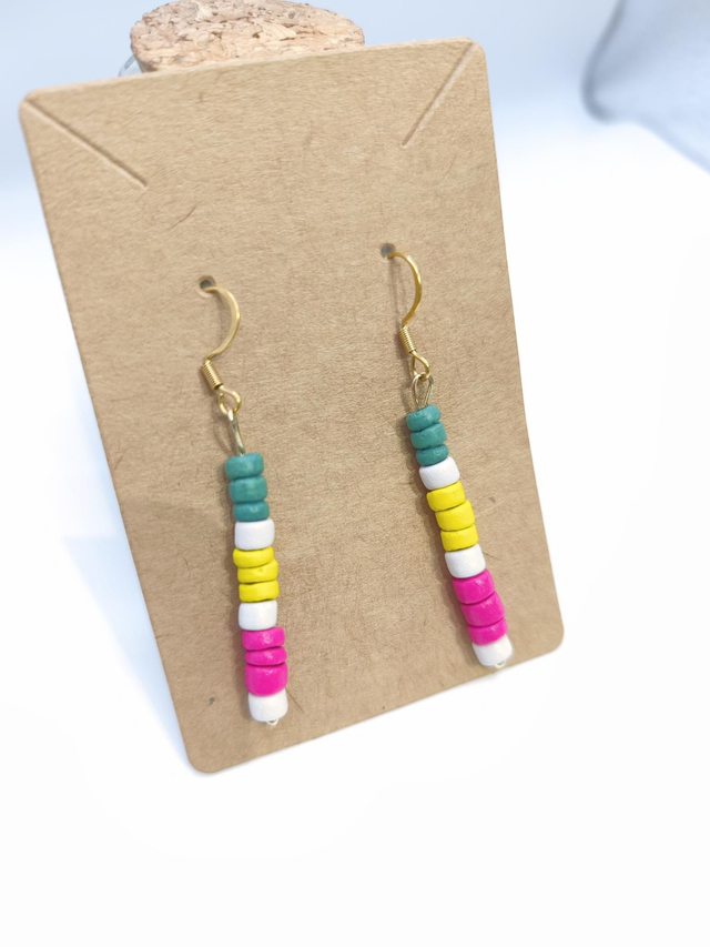 Boucles d'oreilles coco