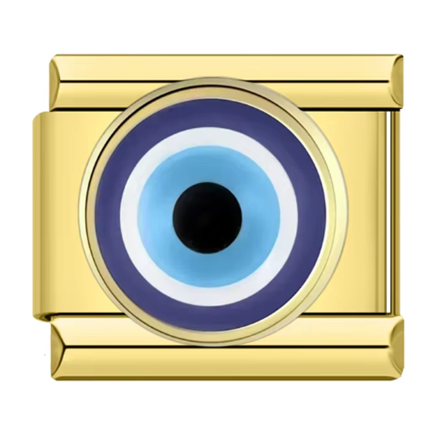 Charm Ojo turco Dorado 