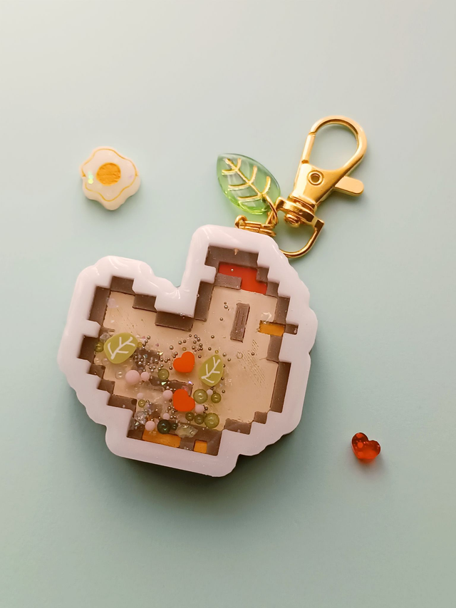 Llavero Shaker de Gallina Blanca