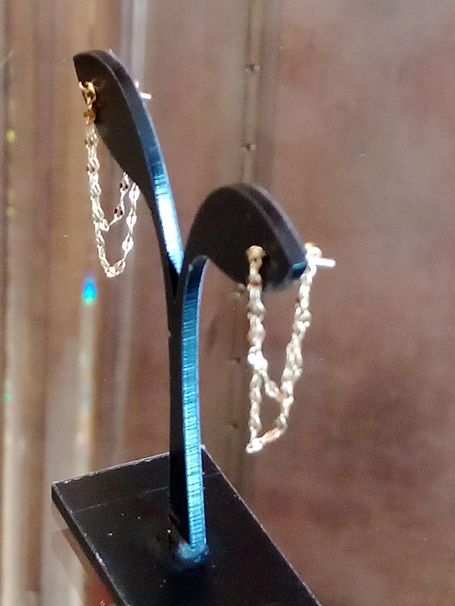 Boucles d'oreilles vermeil 