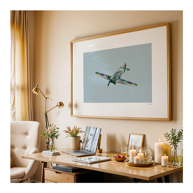 &#039;Hurricane&#039; art print