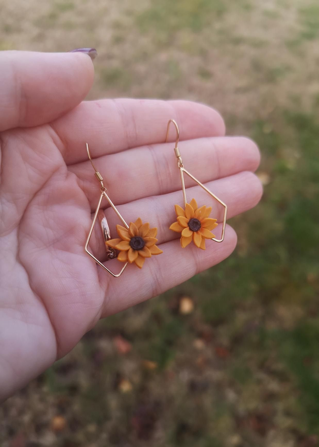 Collection Florale Vent d'automne - Boucles d'oreilles Linda