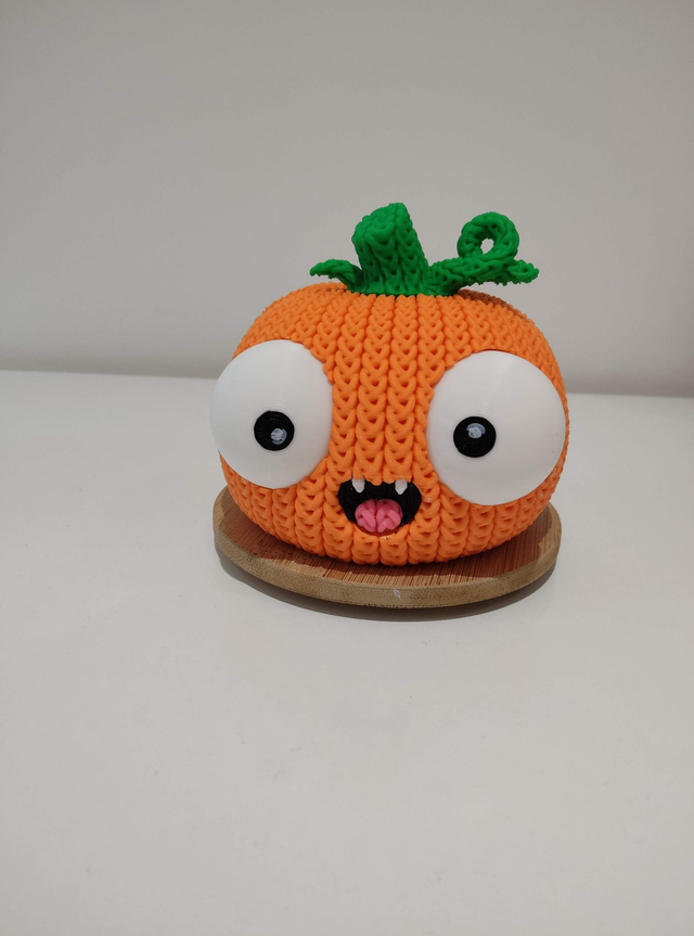 Citrouille yeux mobiles