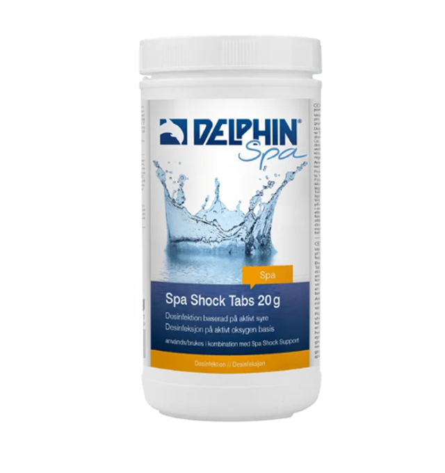 Delphin Spa Shock Tabs 20g, 1kg