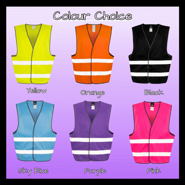 Custom printed Hi-Vis Vest