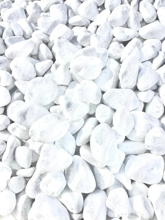 Ciottolo Bianco Carrara 25/40 mm