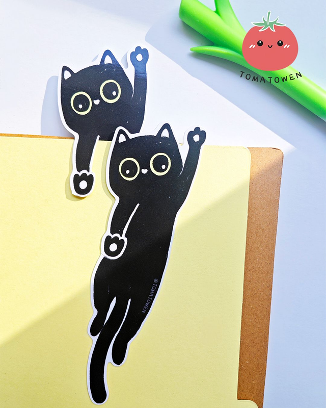 Bookmark: Hi black cat