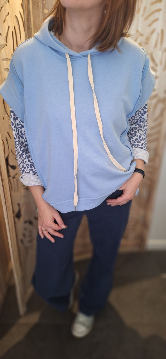 pull sweat sans manche