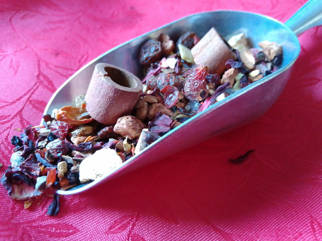 Mulled Wine  Natural Fruit Tisane 125g - LOW IN STOCK