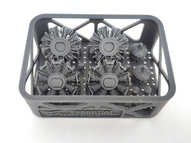 1/48 F7F TigerCat engines for AMT/Italeri ref: ED-48050