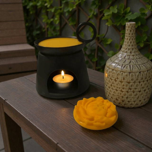 Fondant Parfumé Citronnelle & Géranium – Fraîcheur Naturelle & Énergie