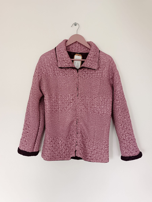 Veste pop-corn réversible Y2K