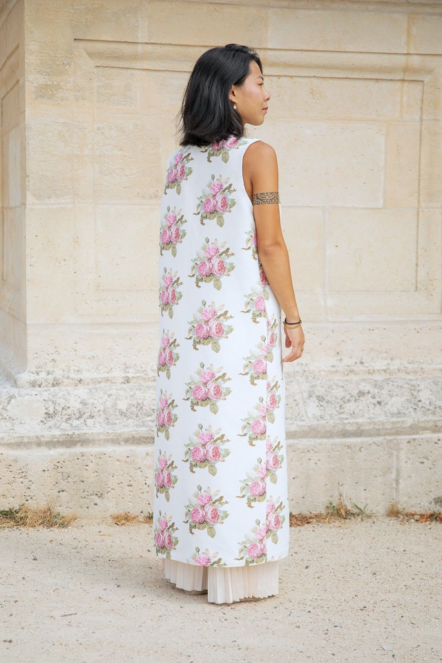 Alba - gilet long sans manches