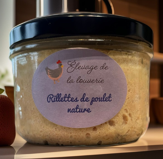 Rillettes de poulet Nature