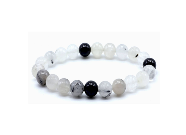 Bijoux Quartz Tourmaline