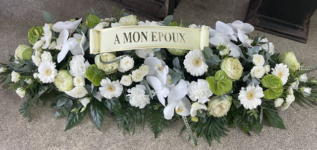 gerbe deuil 