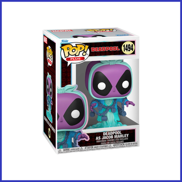 (PRE-ORDER)POP figure Plus Marvel Deadpool - Deadpool as Jacob Marley #1494