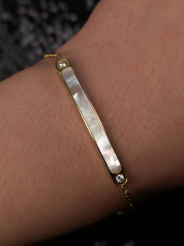 Bracelet nacre long