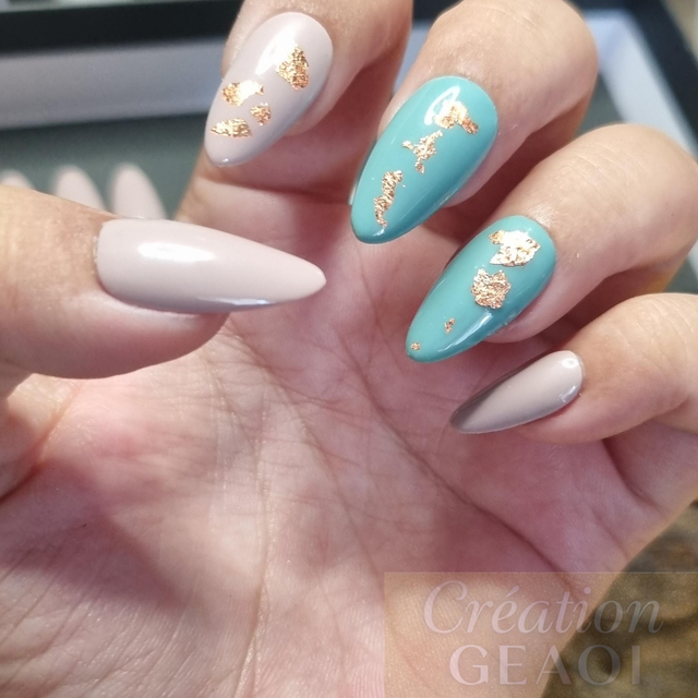 Mix kat copper leaves little Amande S créer sur commande délai de 7jours ouvrable