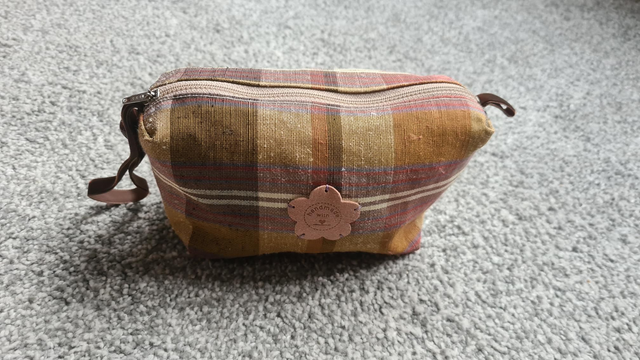 Tartan Make Up Bag