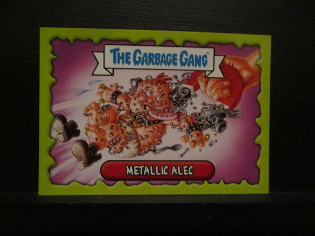 Metallic Alec - (Topps) The Garbage Gang Original Trading Card #14