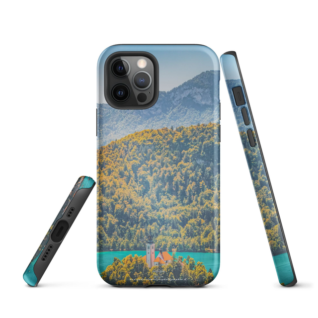  Cover iPhone rigida Bled Lake 