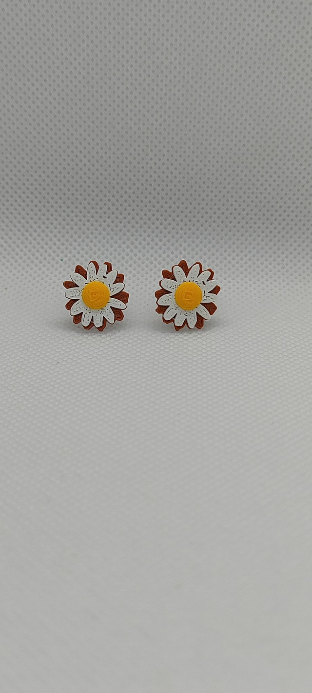 Pendientes "La Gerbera Eterna"