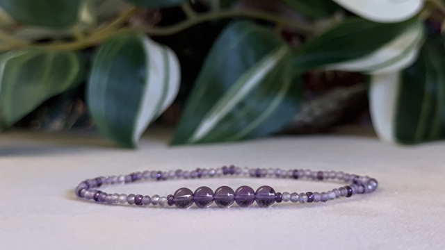 Bracelet | Améthyste - Précieux 2