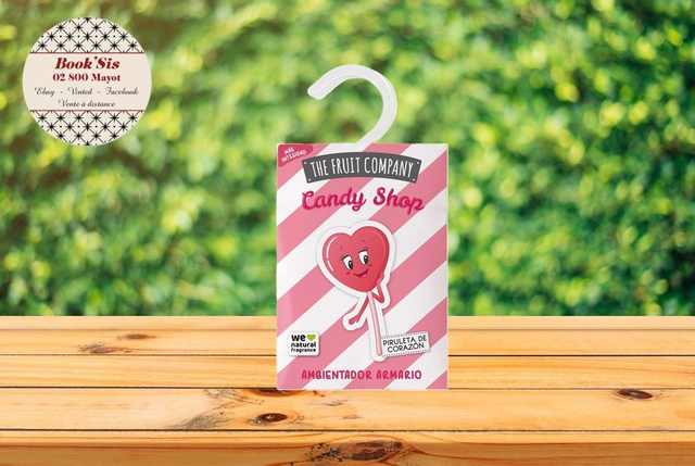 Sachet armoire " Sucette coeur "