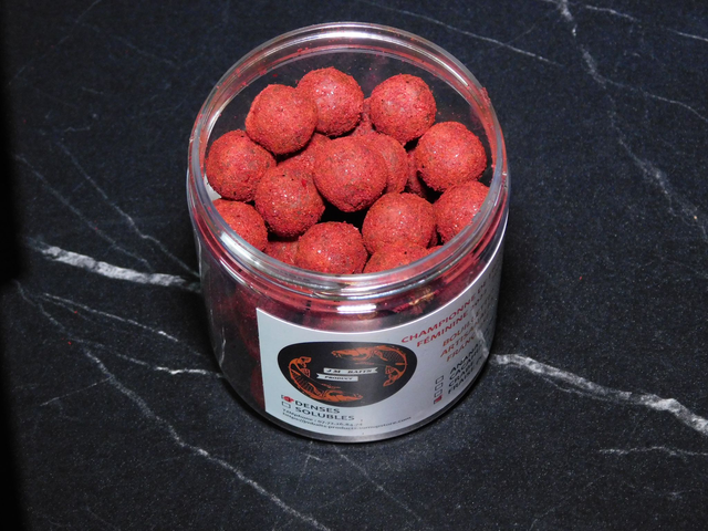 BOUILLETTES FRAISE POISSONS Enrobées