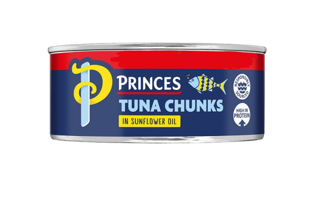 Tuna, Princes Tuna Chunks in Sunflower Oil 145g