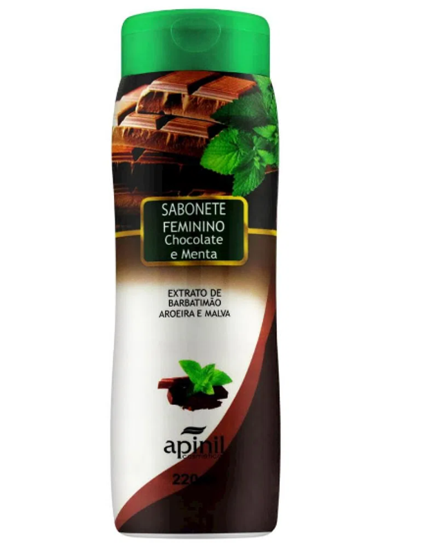 SABONETE FEMININO CHOCOLATE & MENTA 210ML