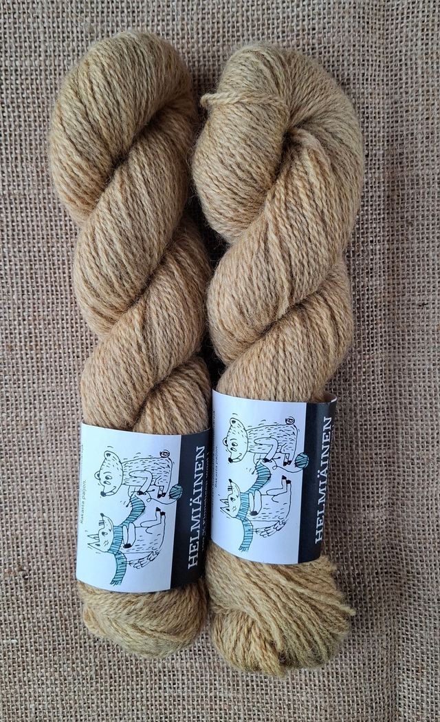 Helmiäinen Fingering | Okra | 50 g