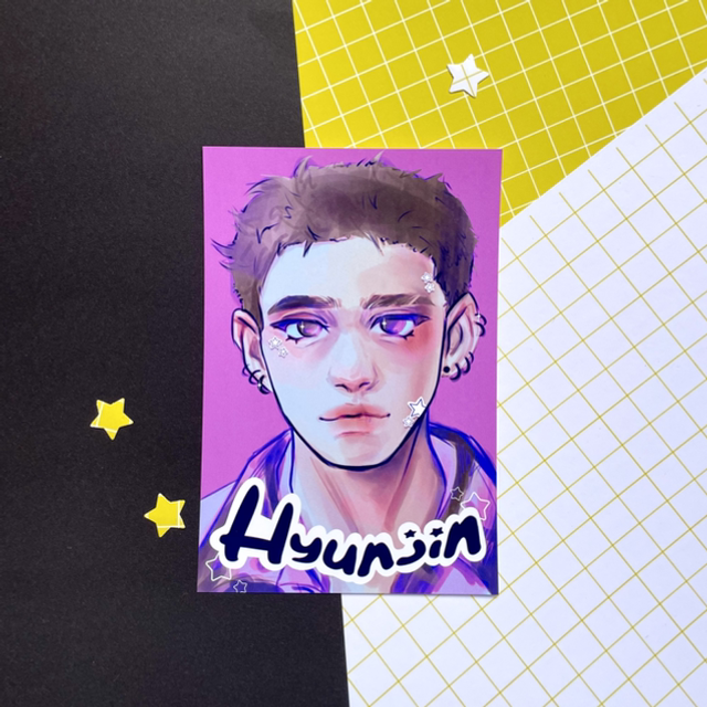 Hyunjin Postcard