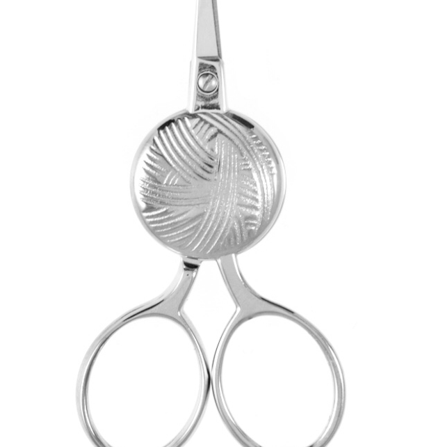 Yarn Ball Embroidery Scissors (Silver)