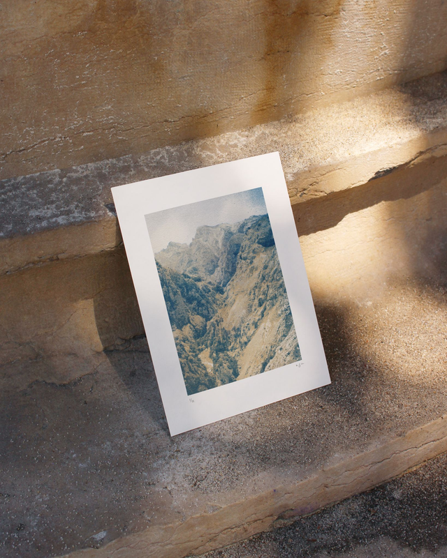 LANDSCAPE n°1  - Cyanotype duotone- Tirage artisanal_small