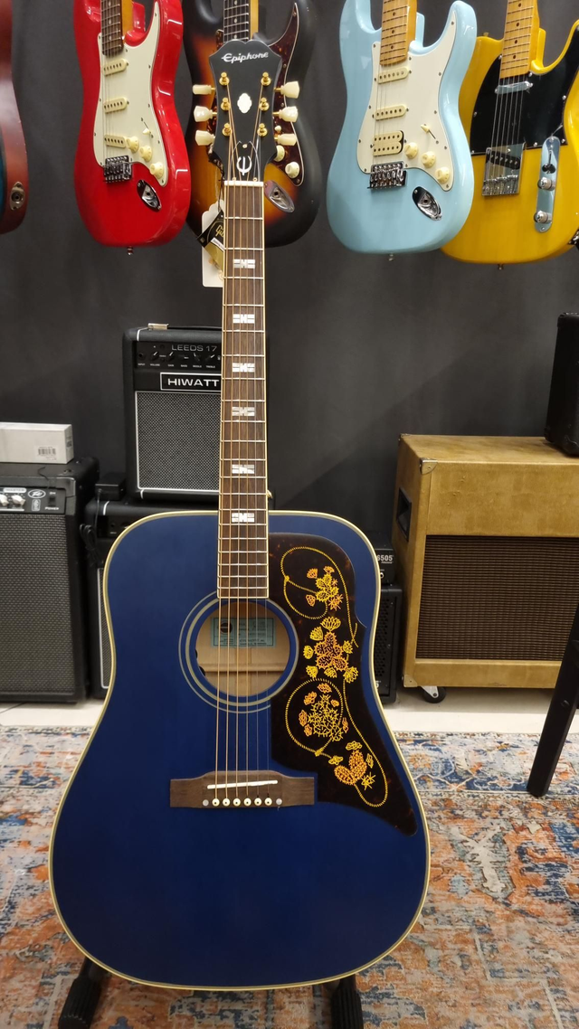 Epiphone Masterbuilt Frontier Viper Blue Demo negozio