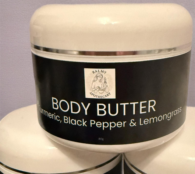 Body Butter (85g) - Turmeric, Black Pepper &amp; Lemongrass
