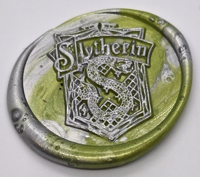 Slytherin wax seals 