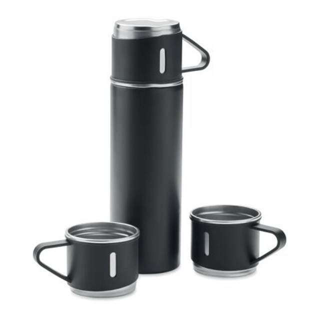 Double wall bottle and cup set