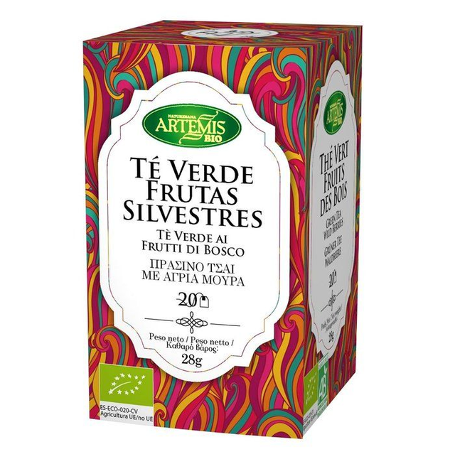 TÉ VERDE FRUTAS SILVESTRES BIO