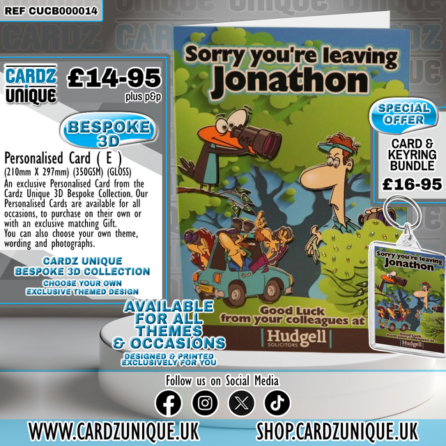 Personalised Card ( E ) 