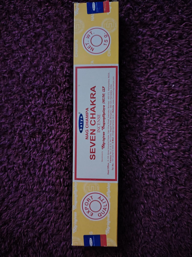 Encens 7 chakras
