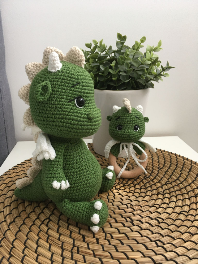 Dragon + hochet 