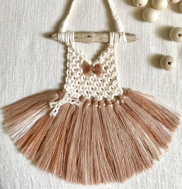 Suspension murale collection Rêvalya – Rose poudré