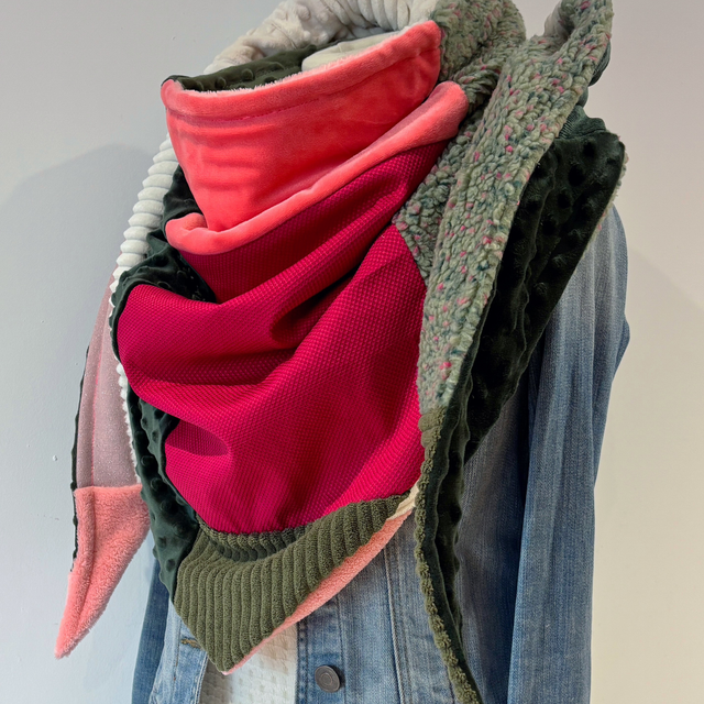 Maxi Chèche Double Patchwork 347