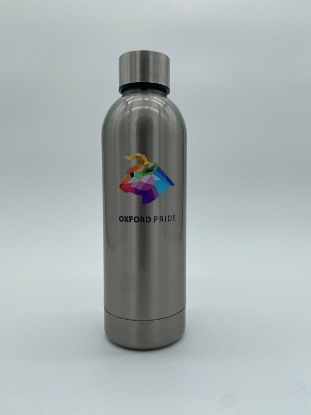 Brushed Stainless Steel Water Bottle